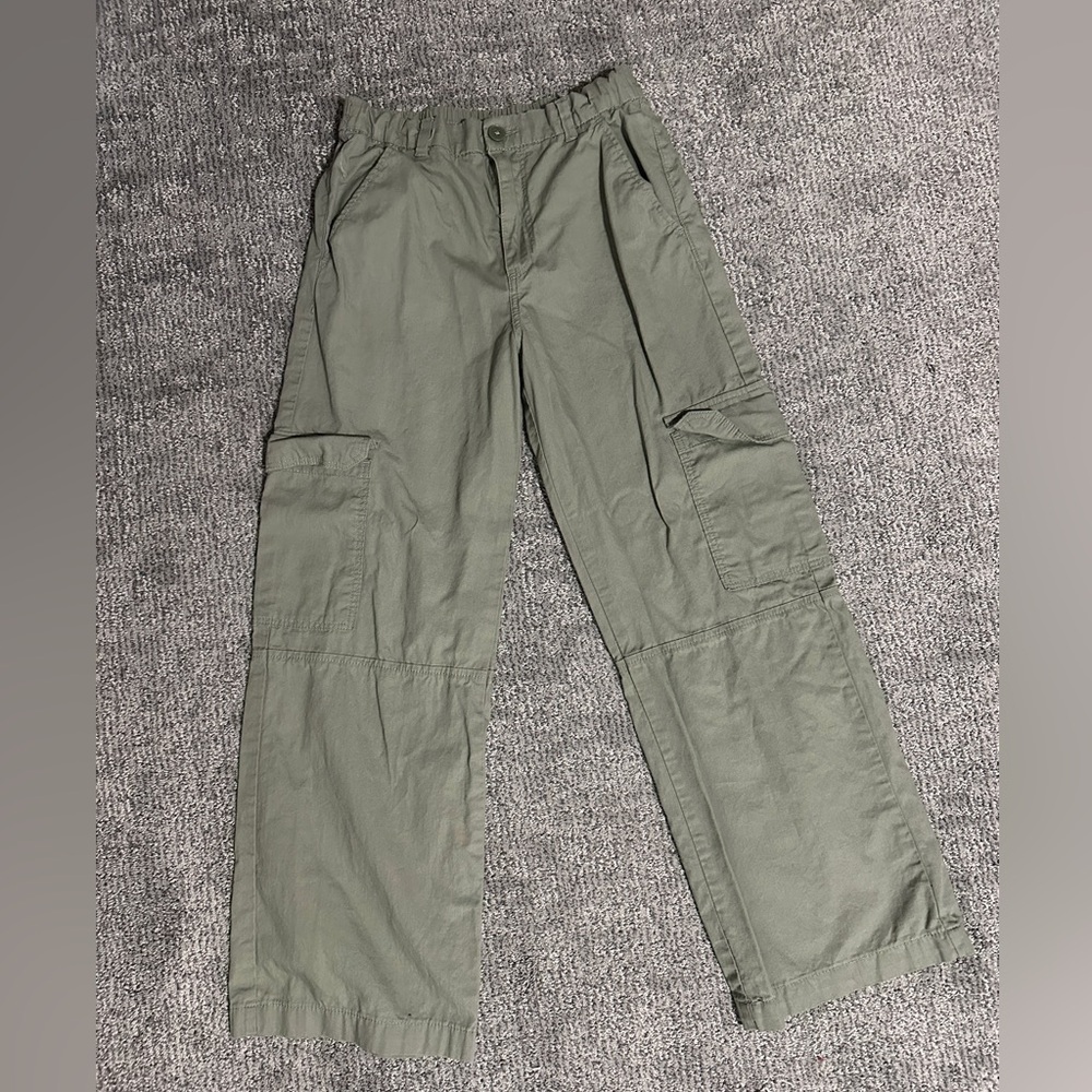 H&M Light Grayish Green Cargos